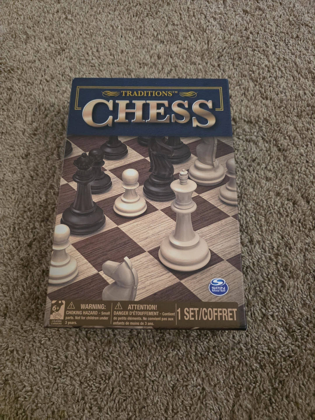 Spin Master Traditions Chess Set