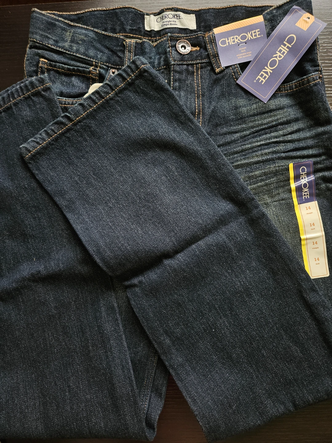 Jeans and Long-Sleeve Shirt Set (14 With Tags) - photo 3