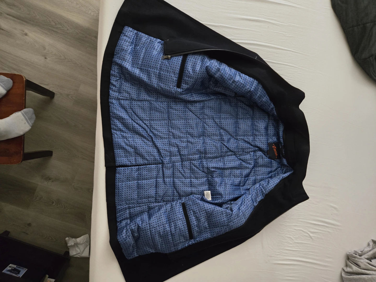 Black Double-Breasted Pea Coat - photo 5
