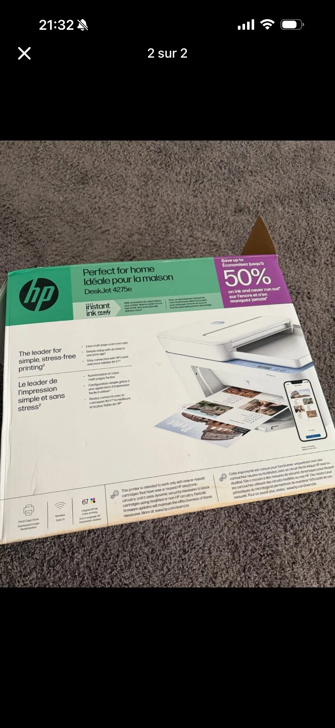 HP DeskJet 4275e Printer