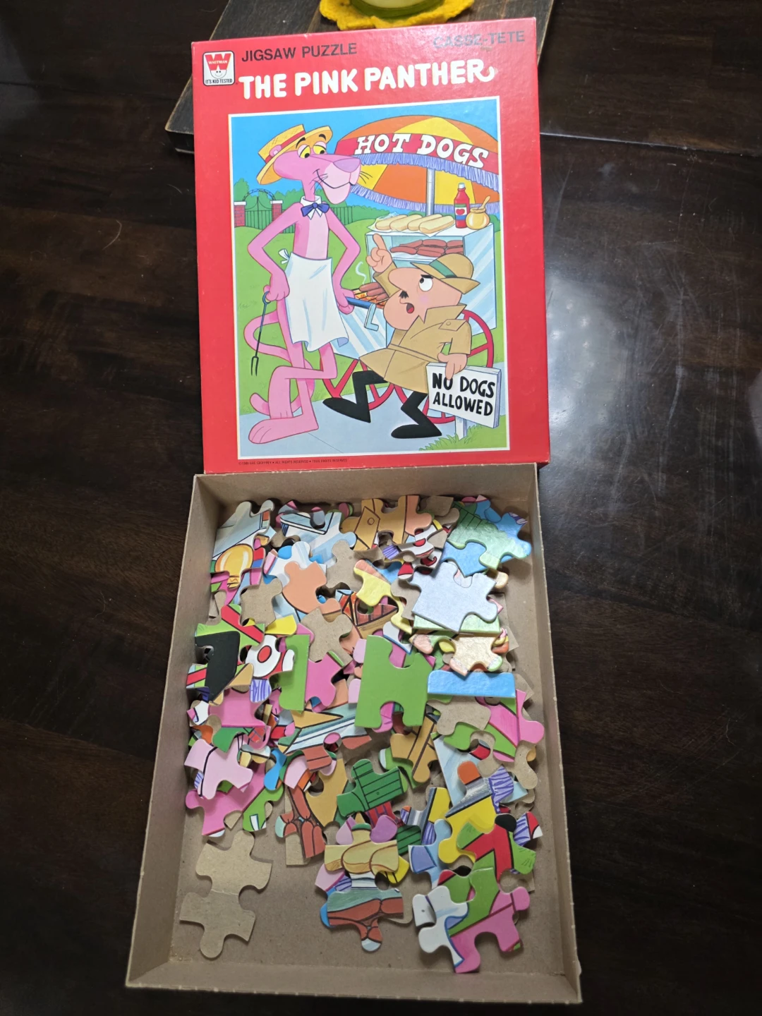 Vintage Pink Panther Jigsaw Puzzle