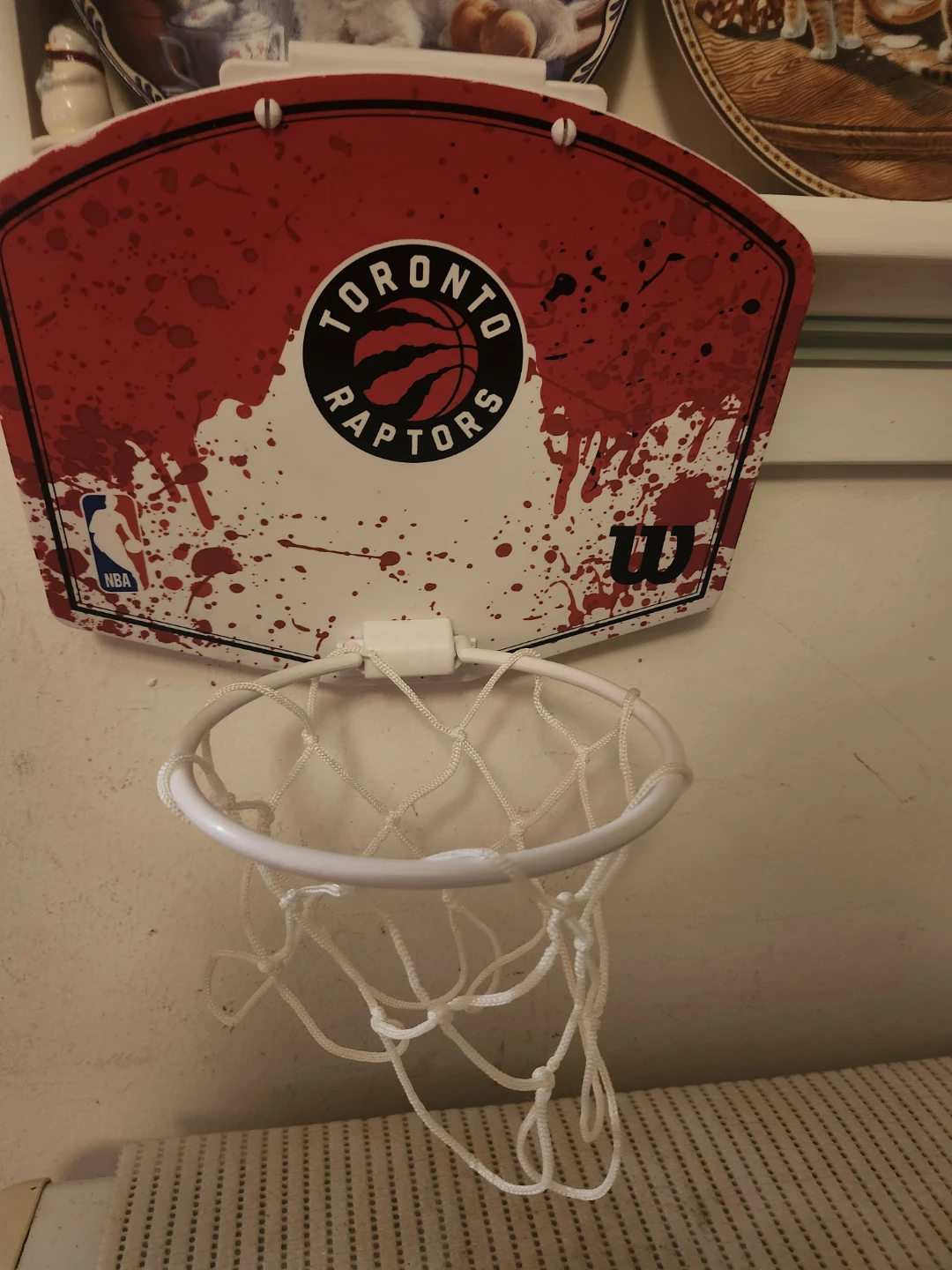 Toronto Raptors Wilson Mini Basketball Hoop