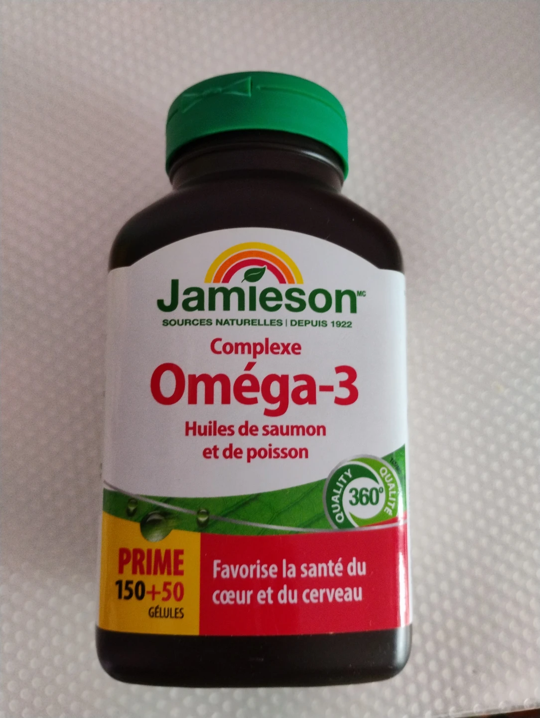🏈Jamieson Omega-3 Salmon and Fish Oil 200 Gels