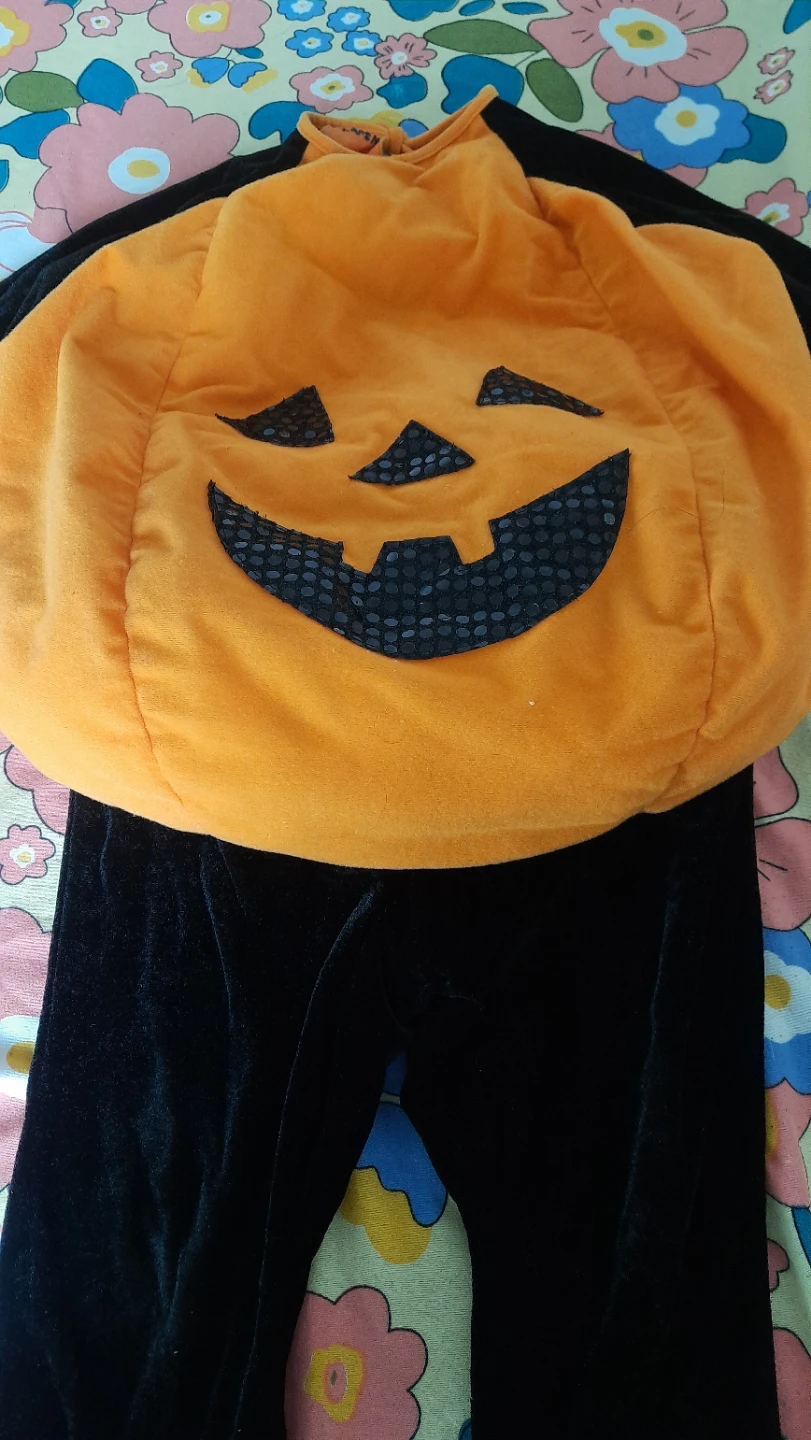 Kids Pumpkin Halloween Costume - photo 3