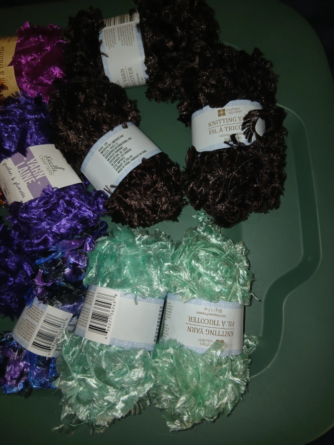 Lot of 16 Crafter's Square Knitting Yarn - photo 3