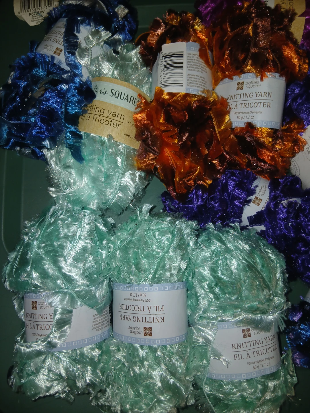 Lot of 16 Crafter's Square Knitting Yarn - photo 4