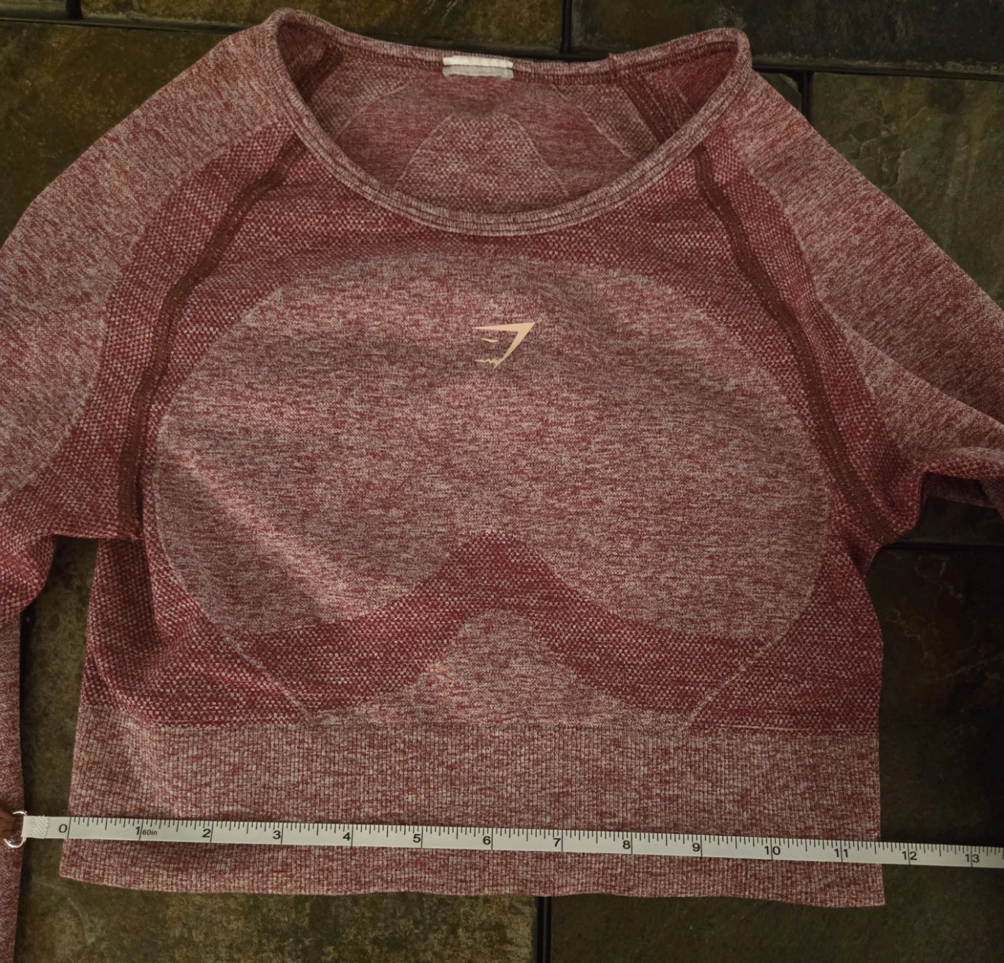 Women's Small Gymshark Flex Sports Long Sleeve Crop Top.  EUC. - photo 4