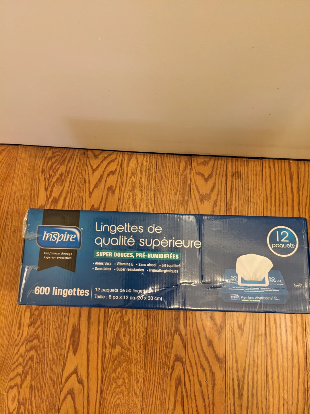 Inspire Premium Washcloths - 600 (12 x 50) Wipes - photo 2