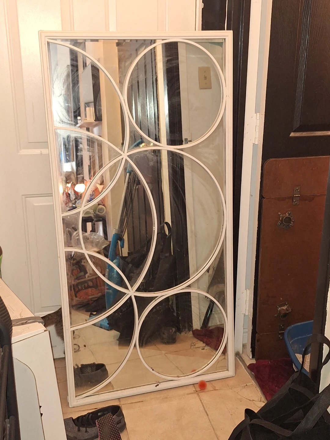 2 x wall mirrors
