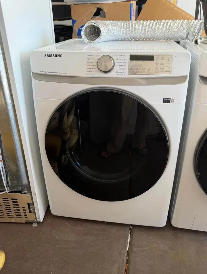 Samsung Clothes Dryer DVE45B6300W - photo 2