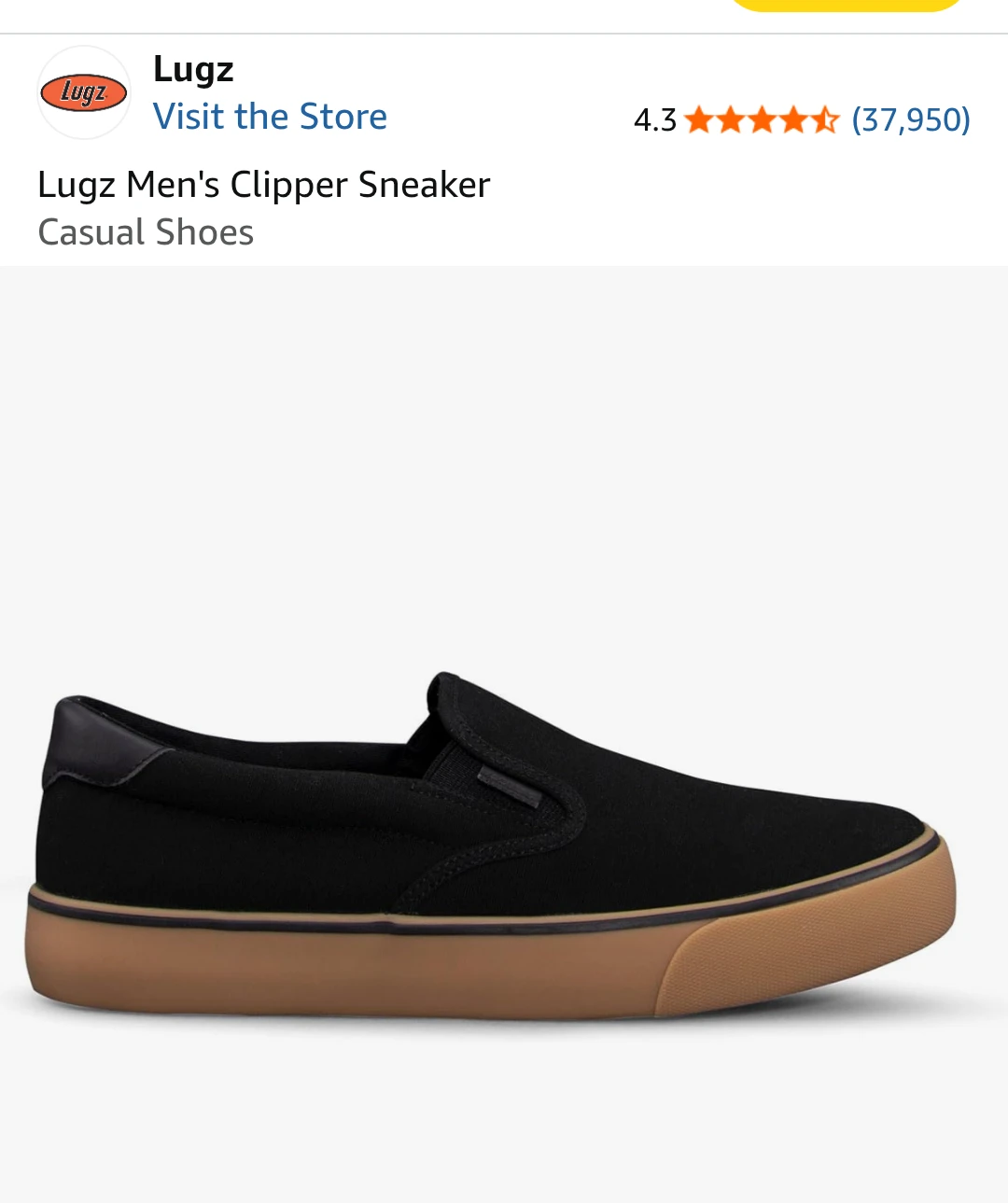 Lugz slip-on shoes size 12