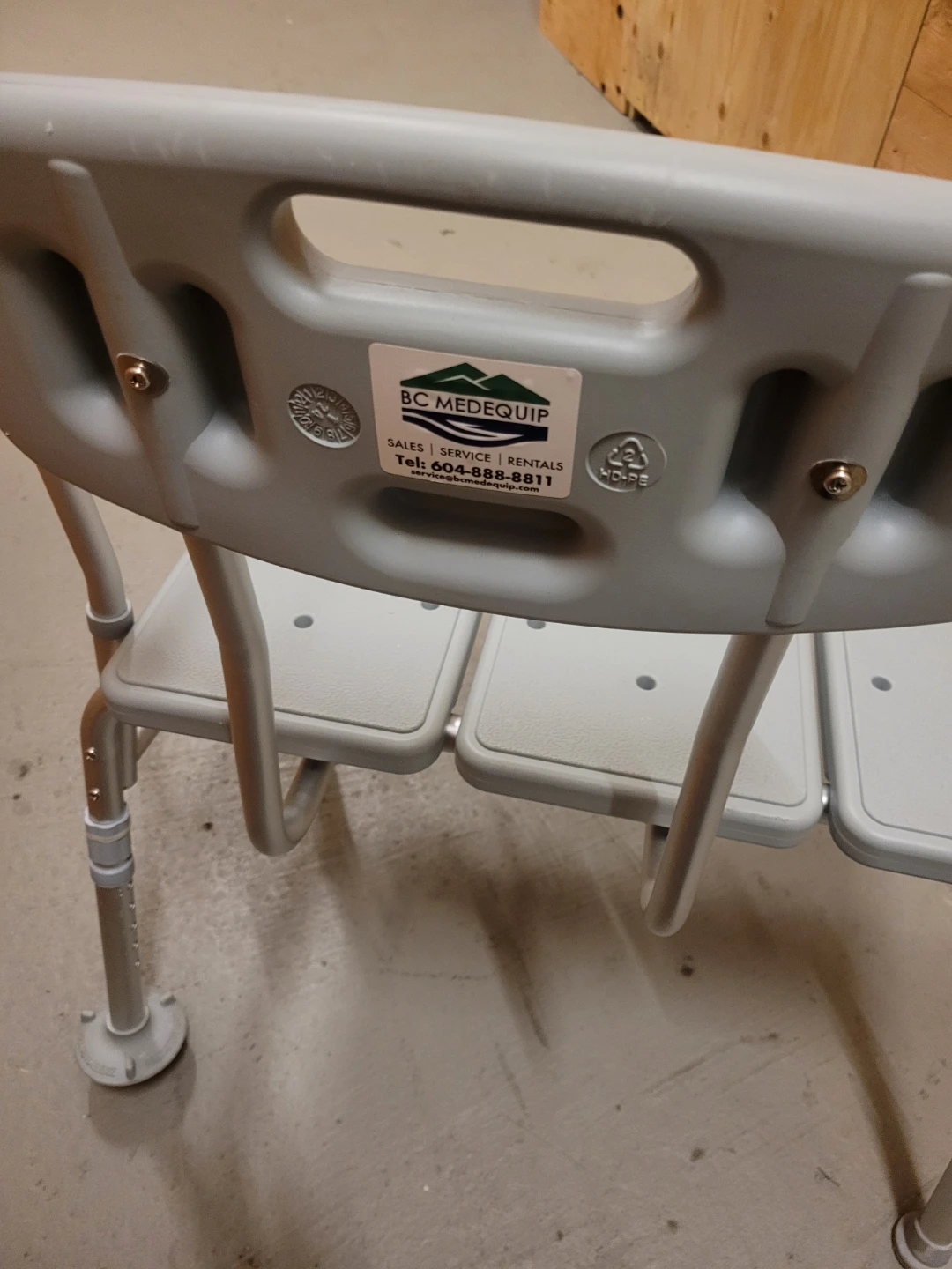 BATH TRANSFER CHAIR - photo 2