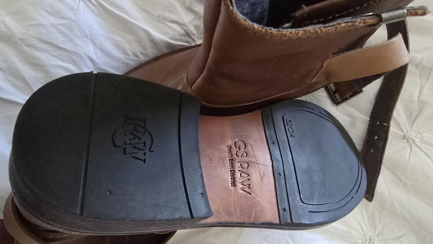 G-Star Raw Brown Leather Boots size 6 - photo 3