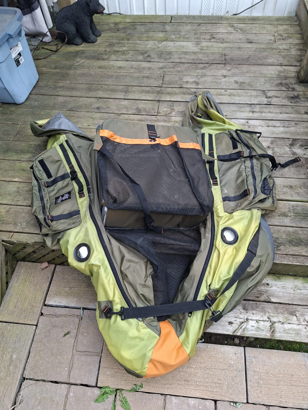 Outcast Float Tube Fishing Seat - photo 2