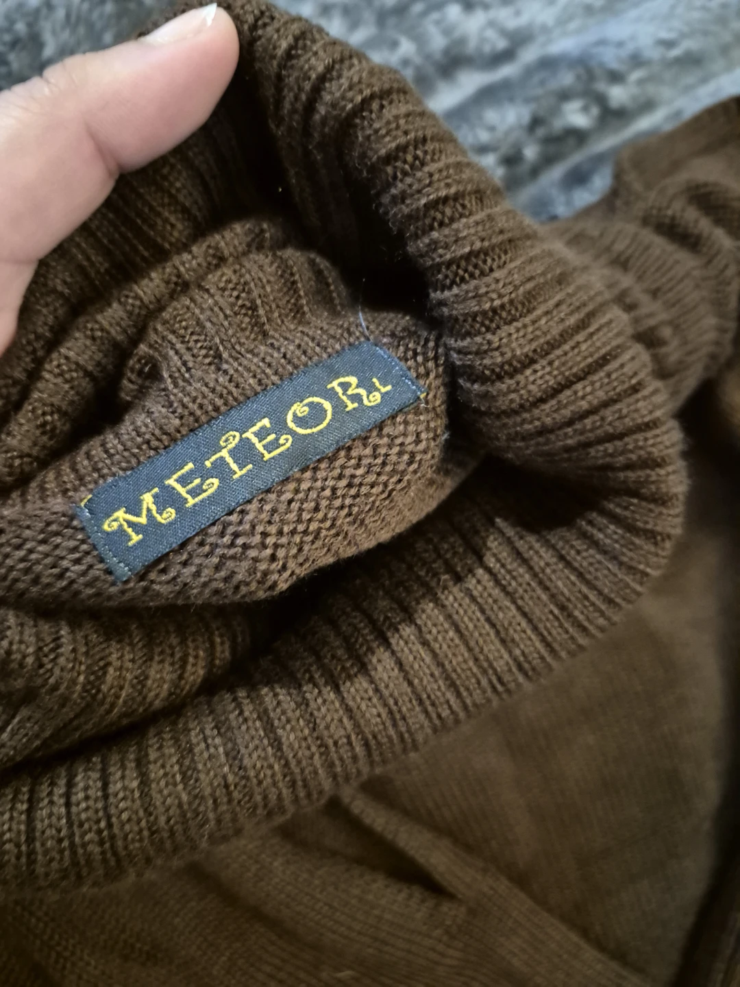 Meteor Brown Turtleneck Sweater - photo 4