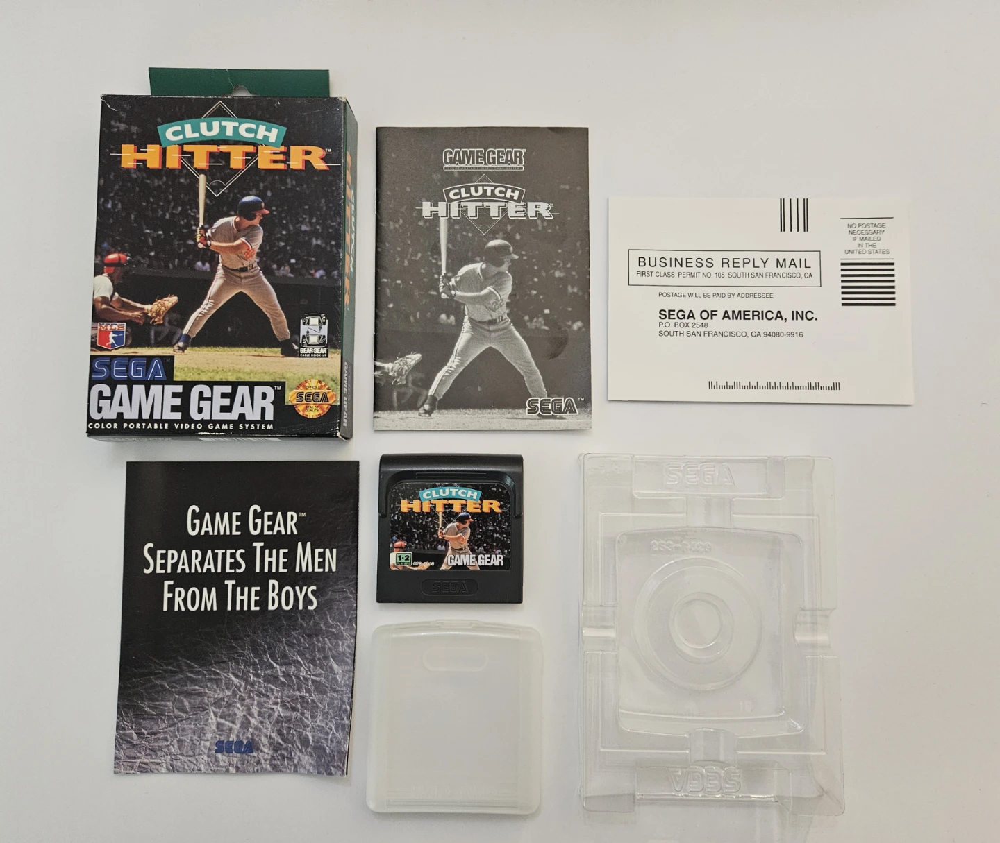 Clutch Hitter - Sega Game Gear - complete - photo 4