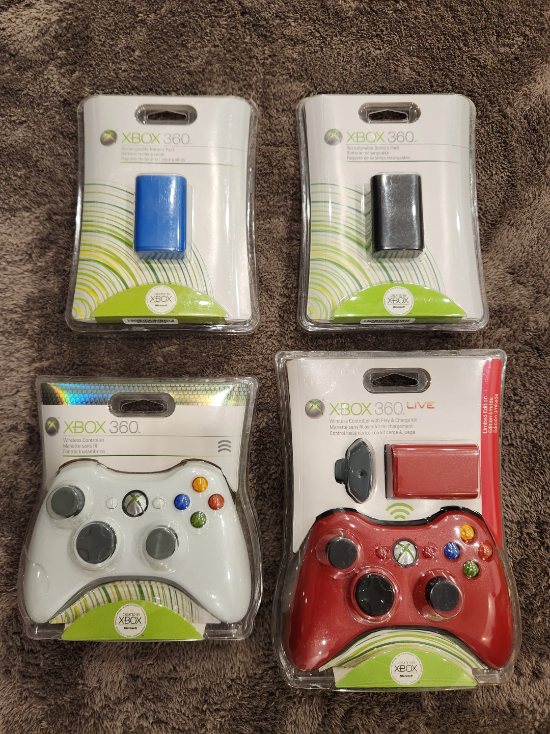 Xbox 360 Controllers Brand New Sealed