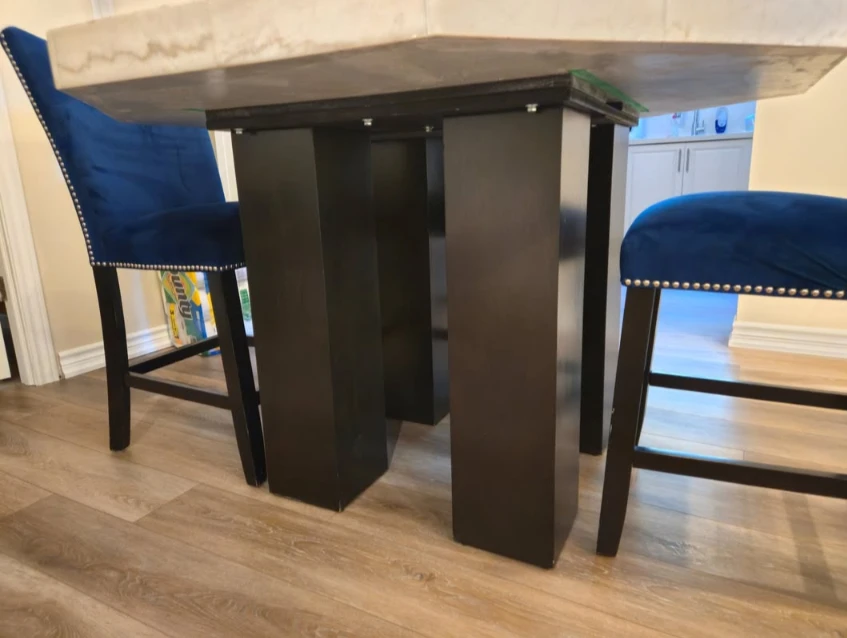 Cami Genuine Marble Dining Set - photo 3