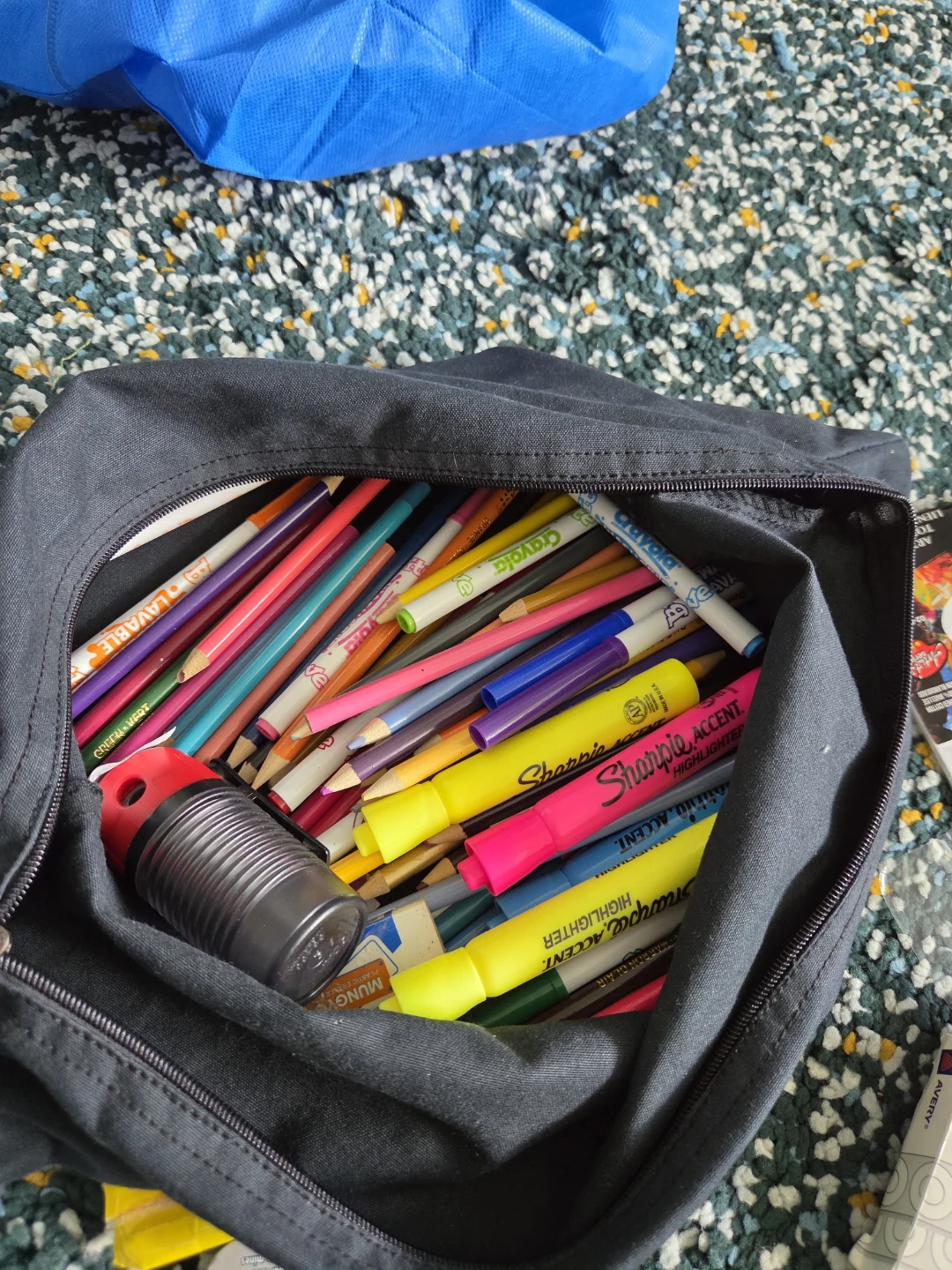 Assorted Art Supplies Pencil Case - photo 2