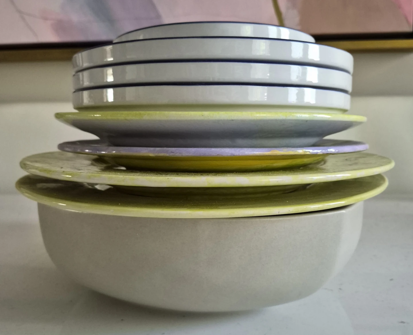 Assorted Ceramic Dishes and Bowl - photo 2