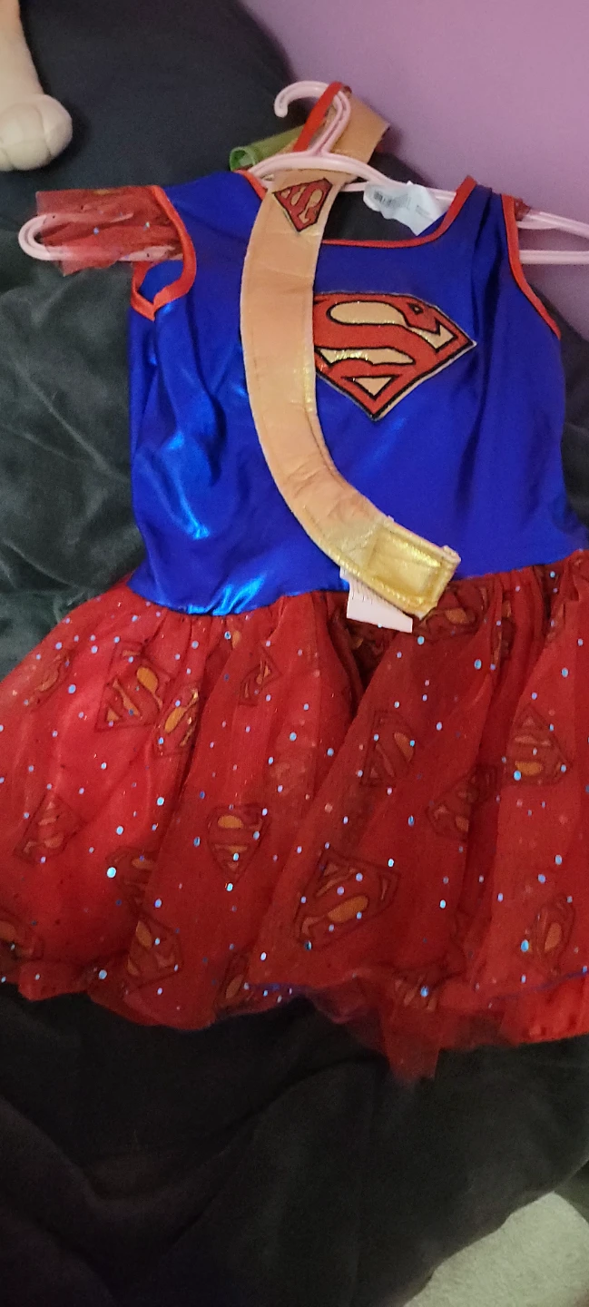 Supergirl costume with cape