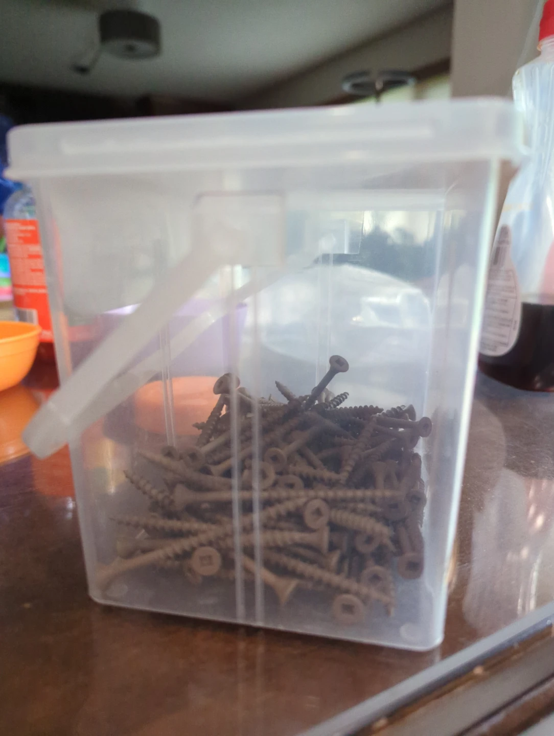 Deck Screws 8 x 2 1/2" - Brown - # 2 - 112 pcs left - photo 2
