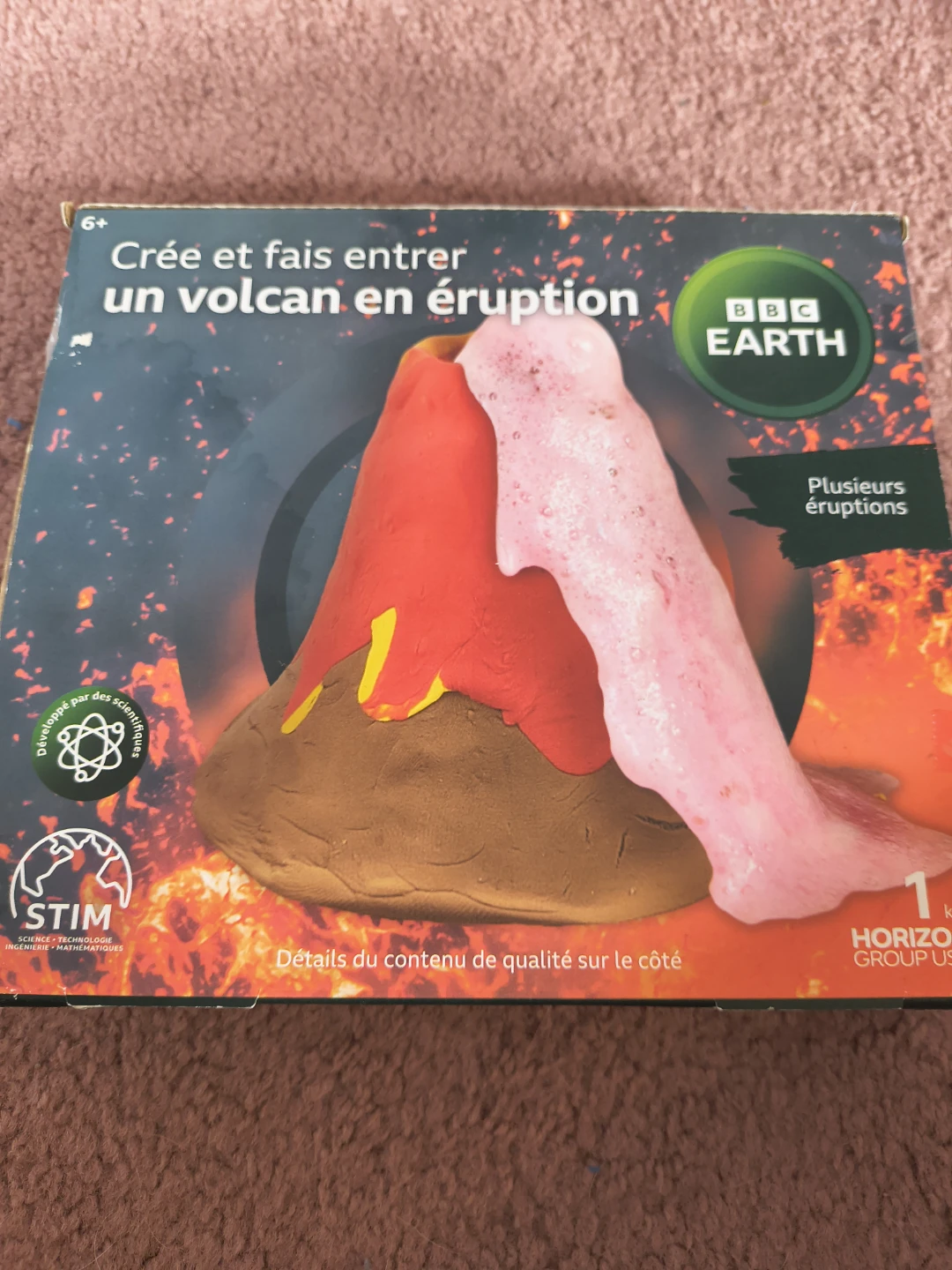 BBC Earth Volcano Eruption Science Kit 🏈