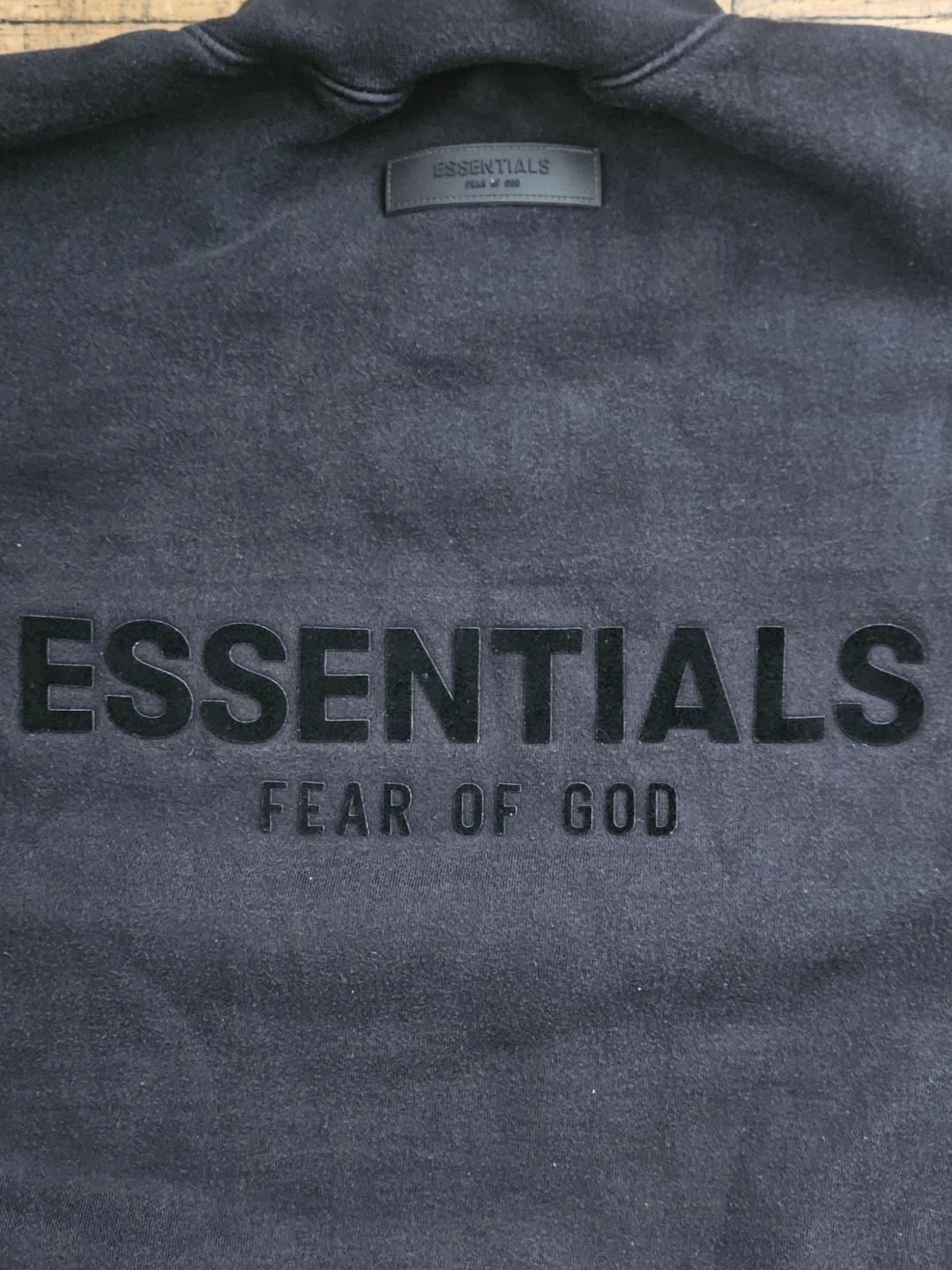 Authentic Fear Of God Essentials Black Men's Crewneck