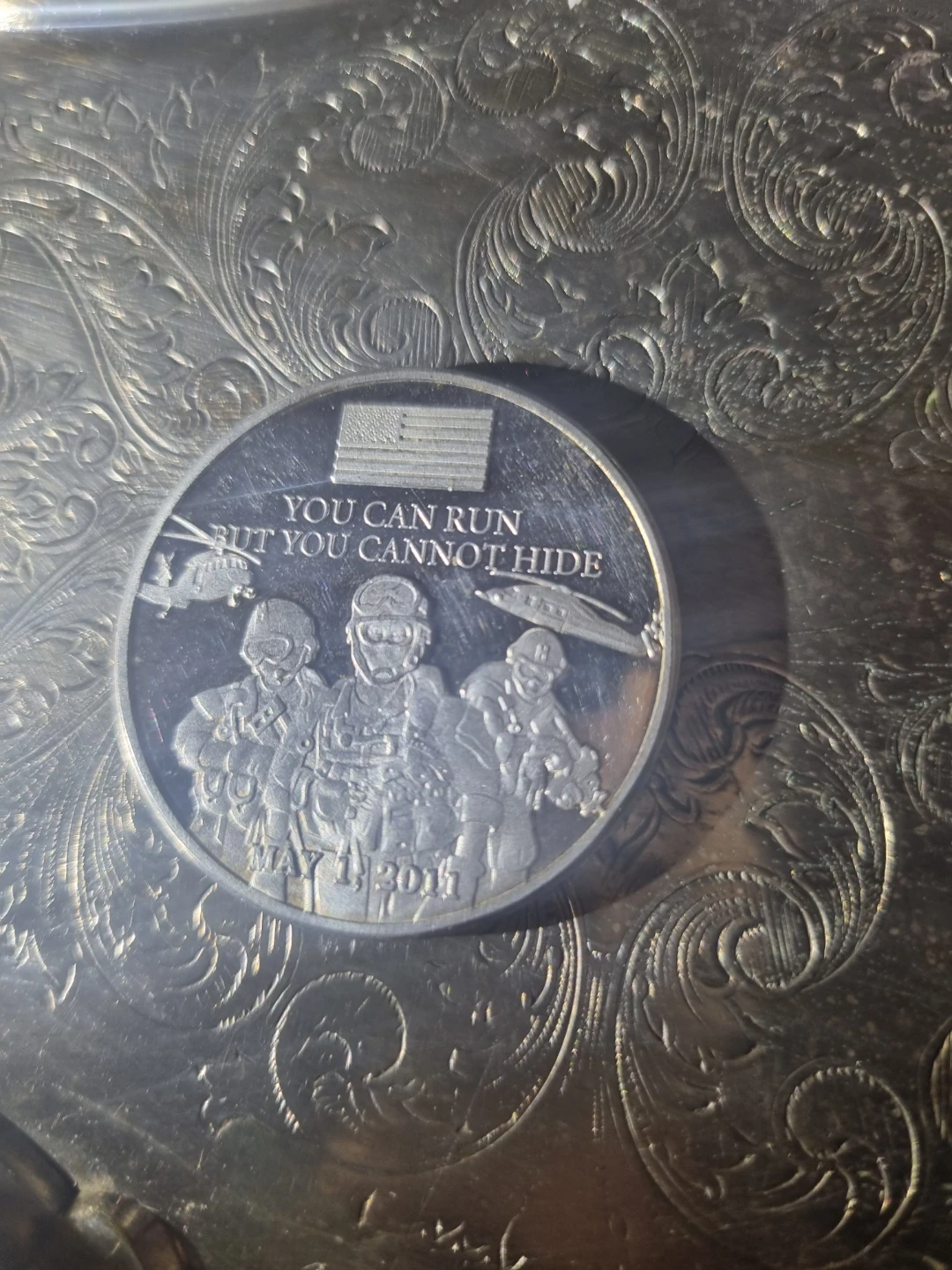 Commemorative May 1 2011 Challenge Coin