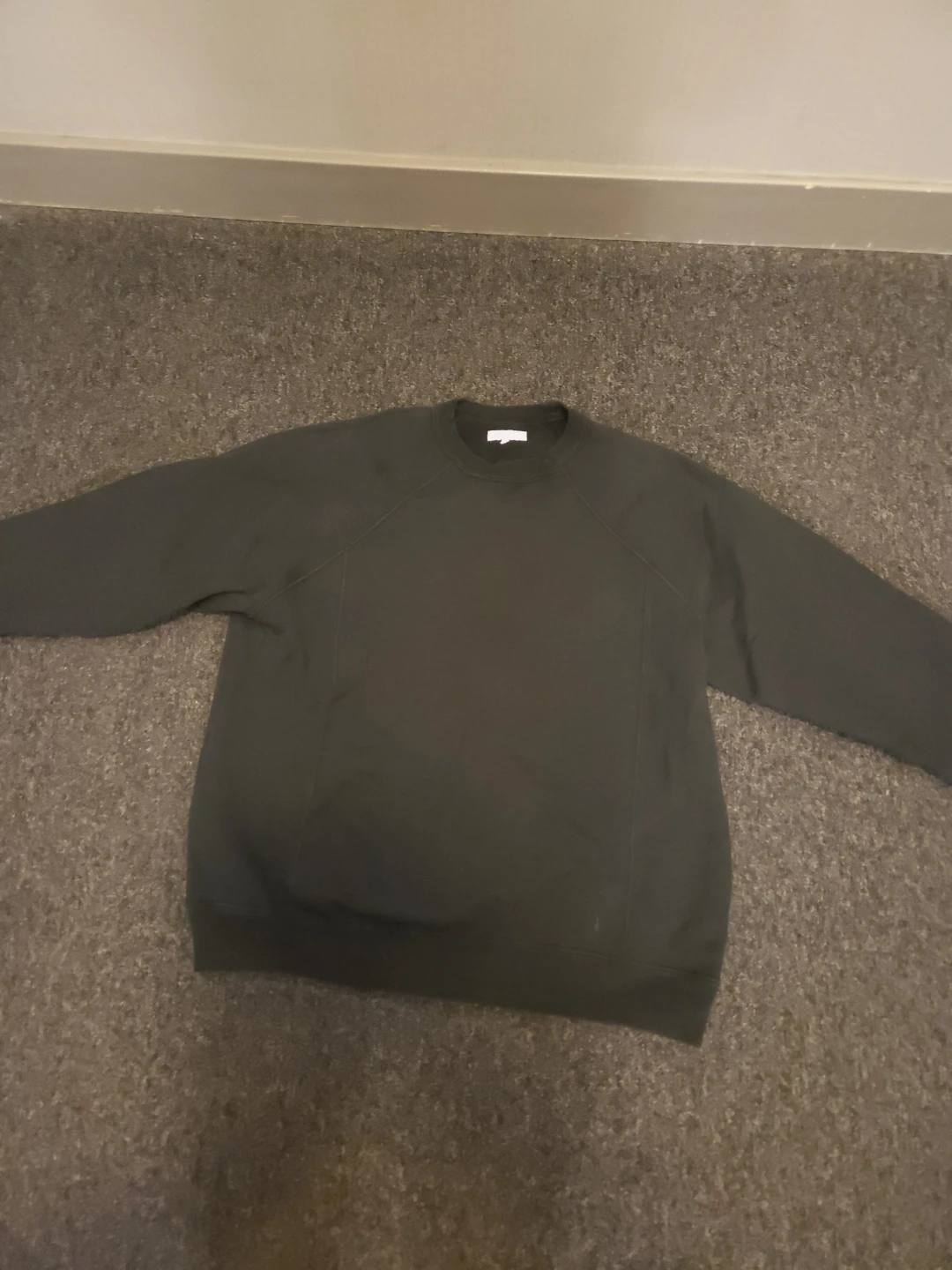 LW-C Black Crewneck Sweatshirt