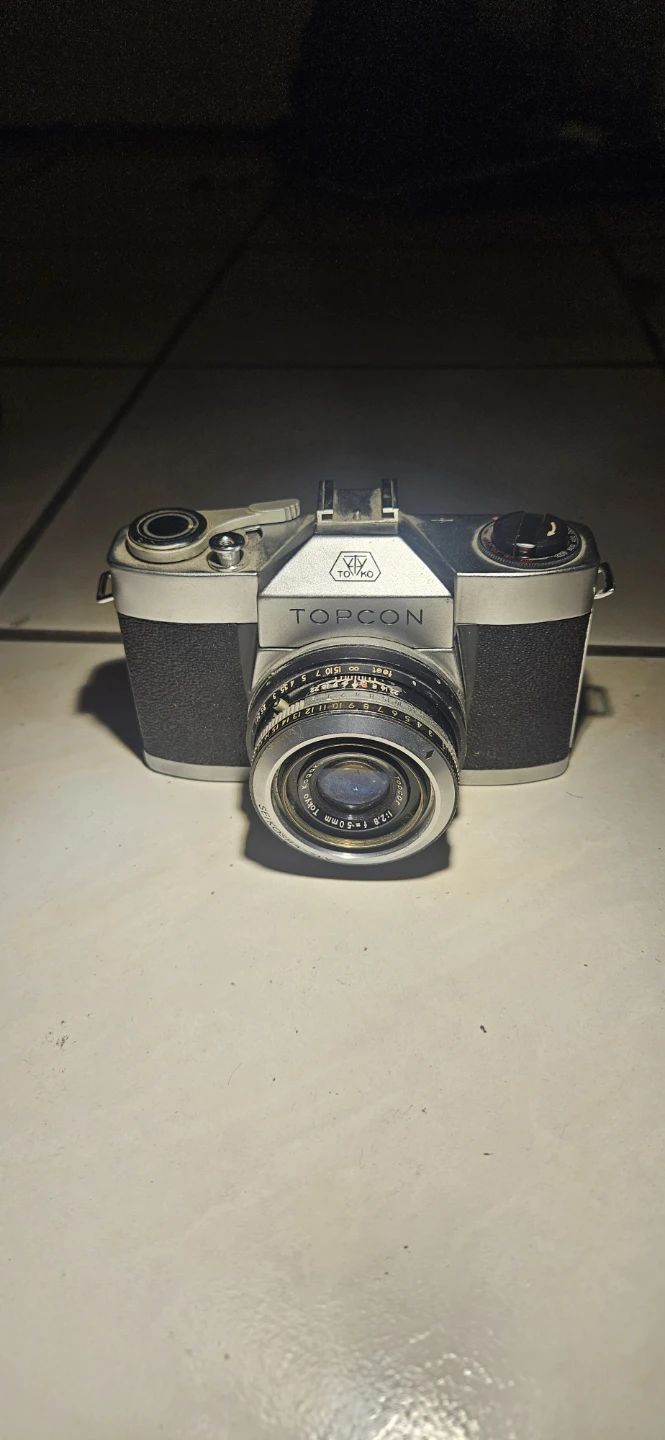Topcon Camera with 50mm f/2.8 Lens