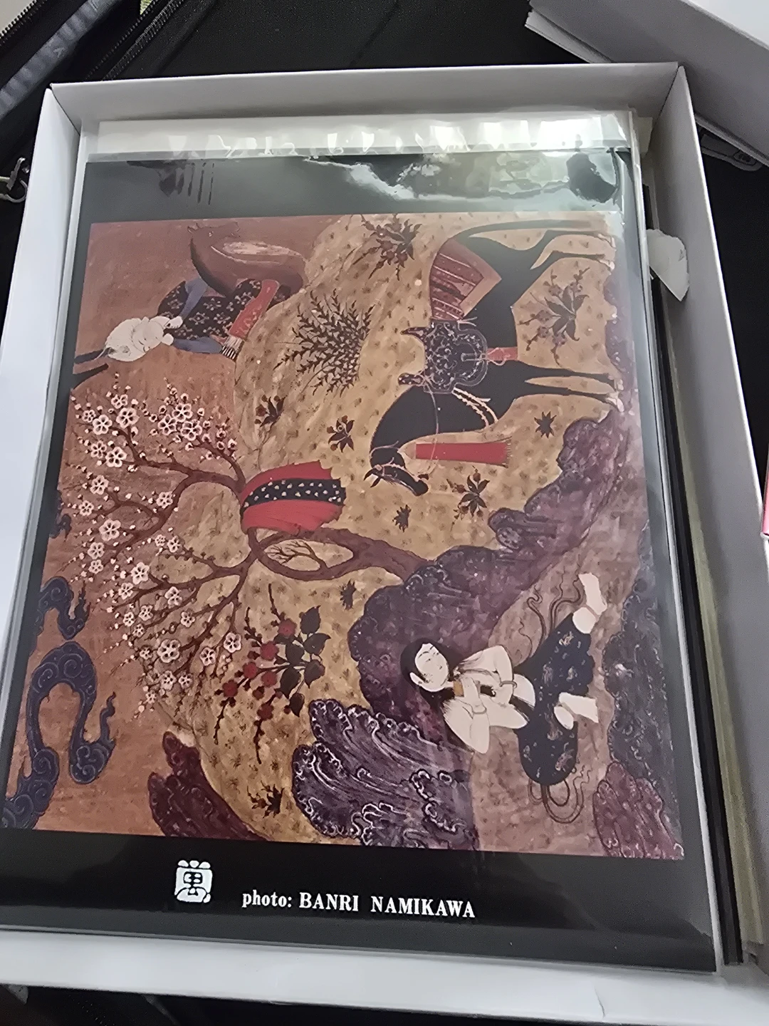 🏈 Banri Namikawa Silk Road print Ottoman painting - photo 4
