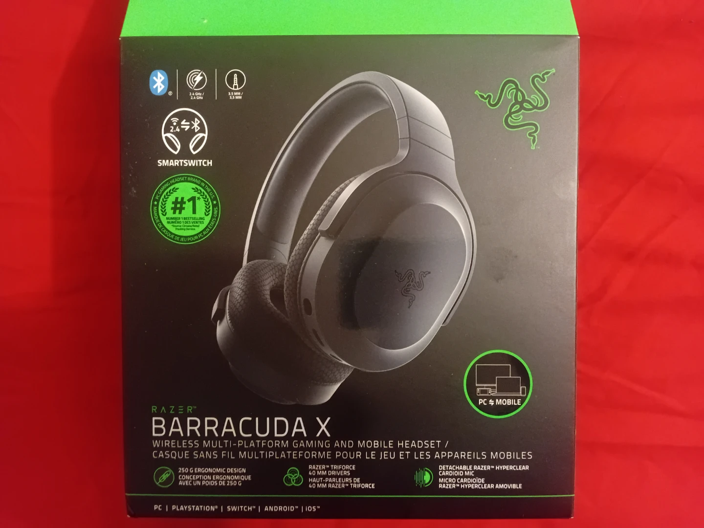 Razer Barracuda X Wireless Gaming & Mobile Headset