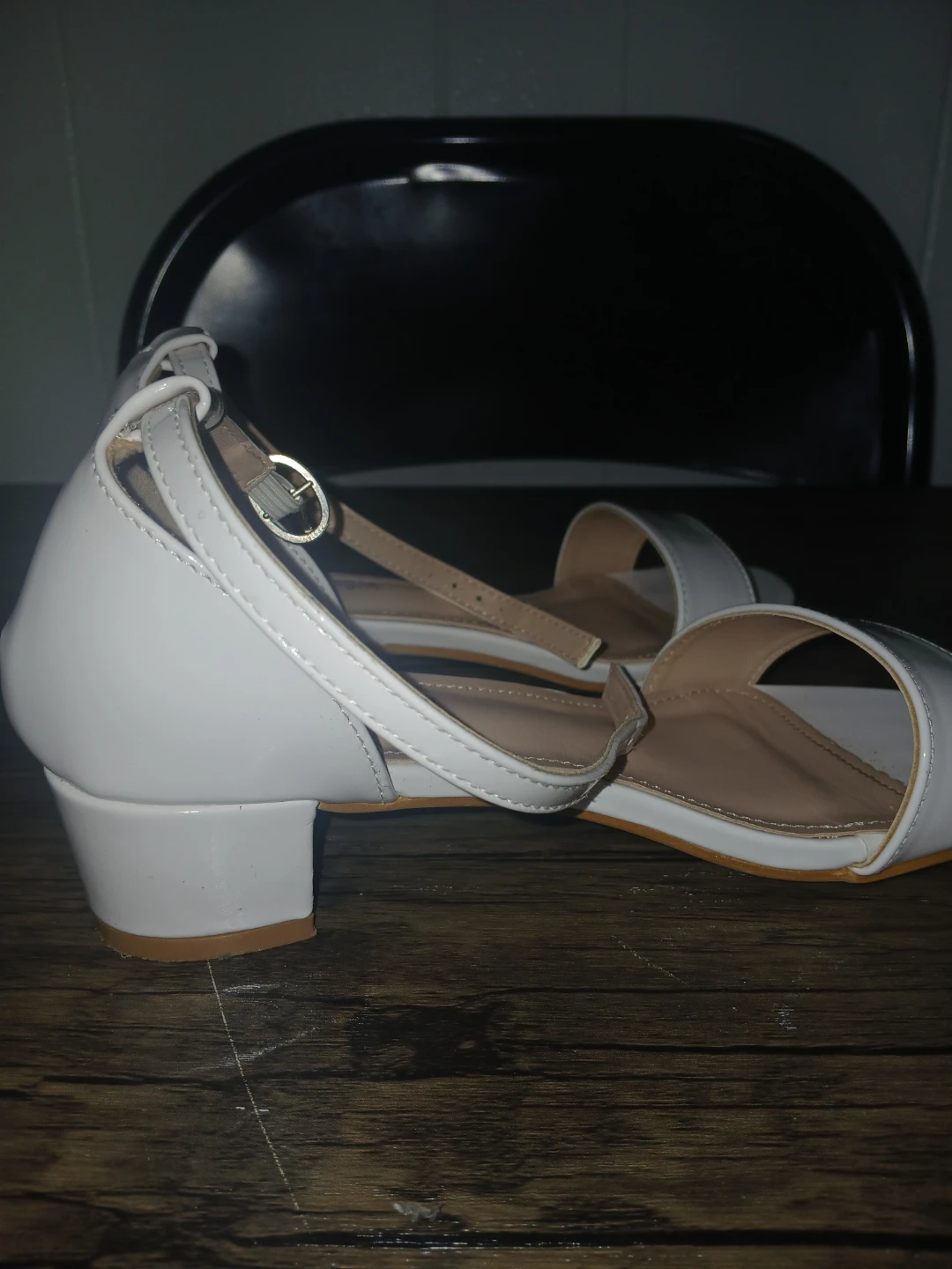 Glam Girl White Ankle Strap Heels - photo 3