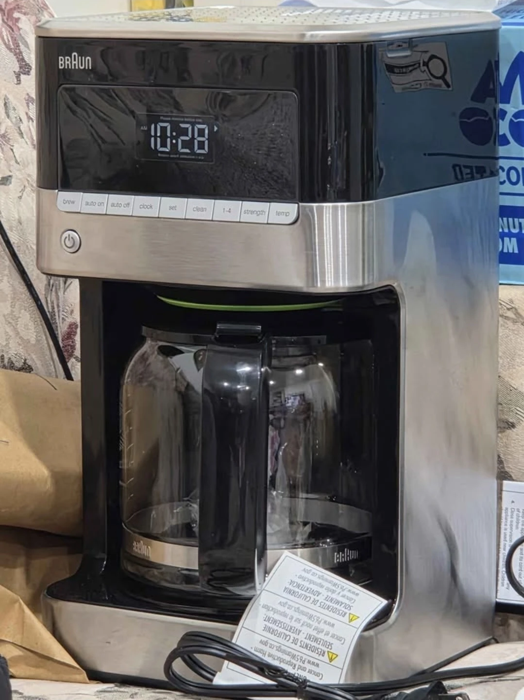 Braun BrewSense 12-Cup Drip Coffee Maker - photo 2