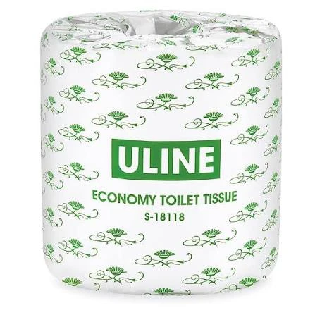Uline 2 ply 500 Sheet Toilet Paper