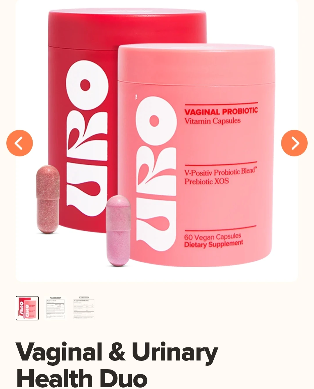 O Positiv Vaginal Probiotic & Moisture+Mood
