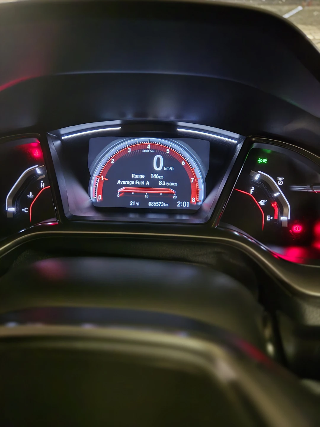 2020 Honda Civic hatchback sport with spoiler - photo 2