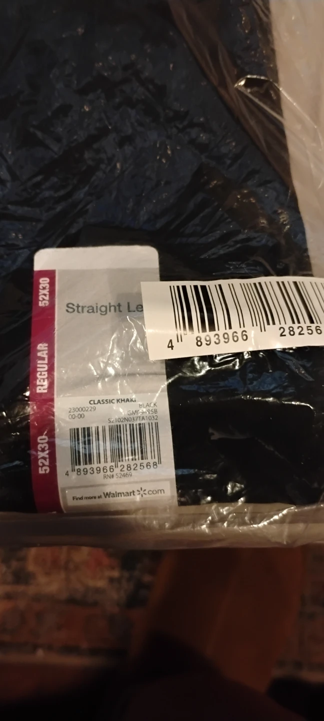 George Straight Leg Khaki Pants Black - photo 2