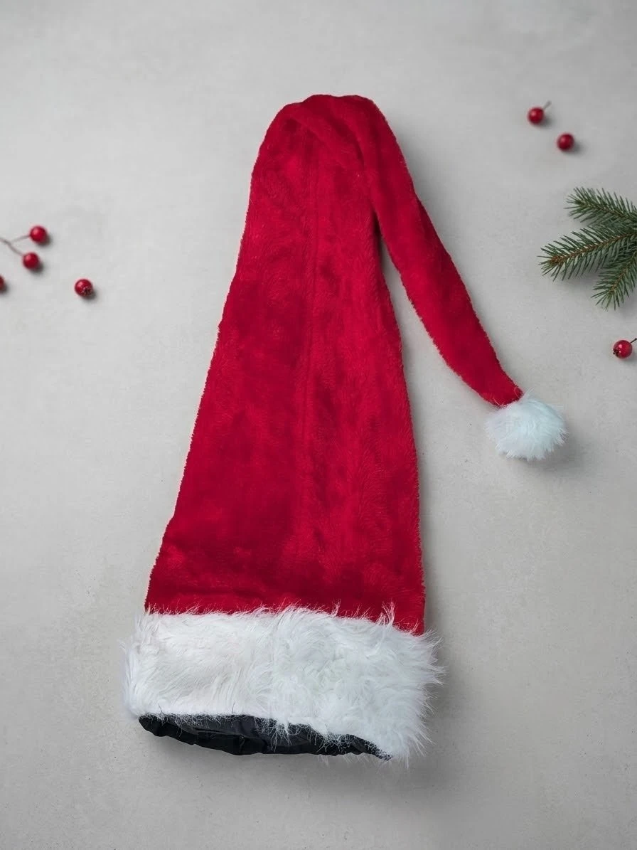 Red and White Santa Claus Hat