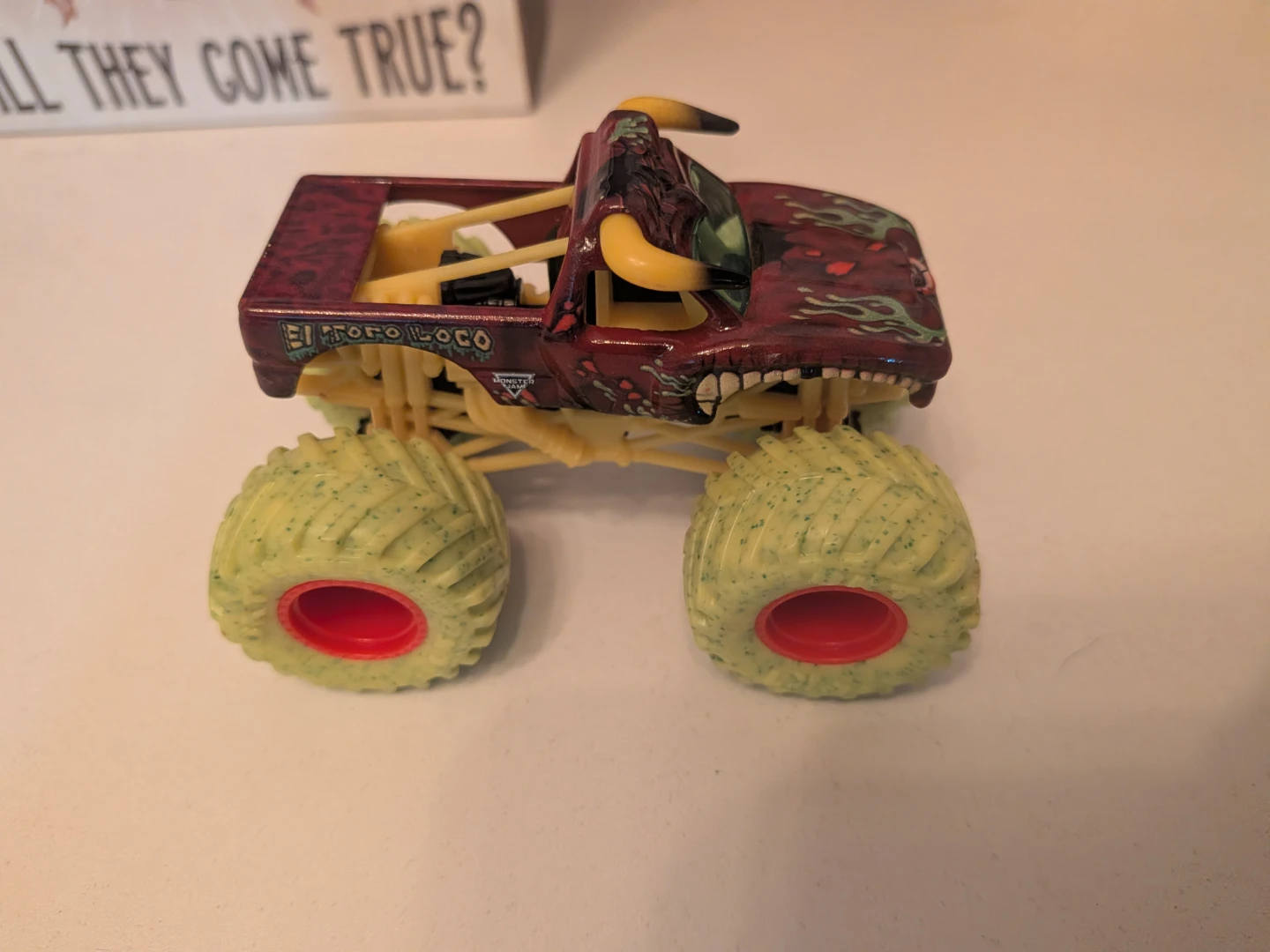 Monster Jam El Toro Loco Toy Truck - photo 4