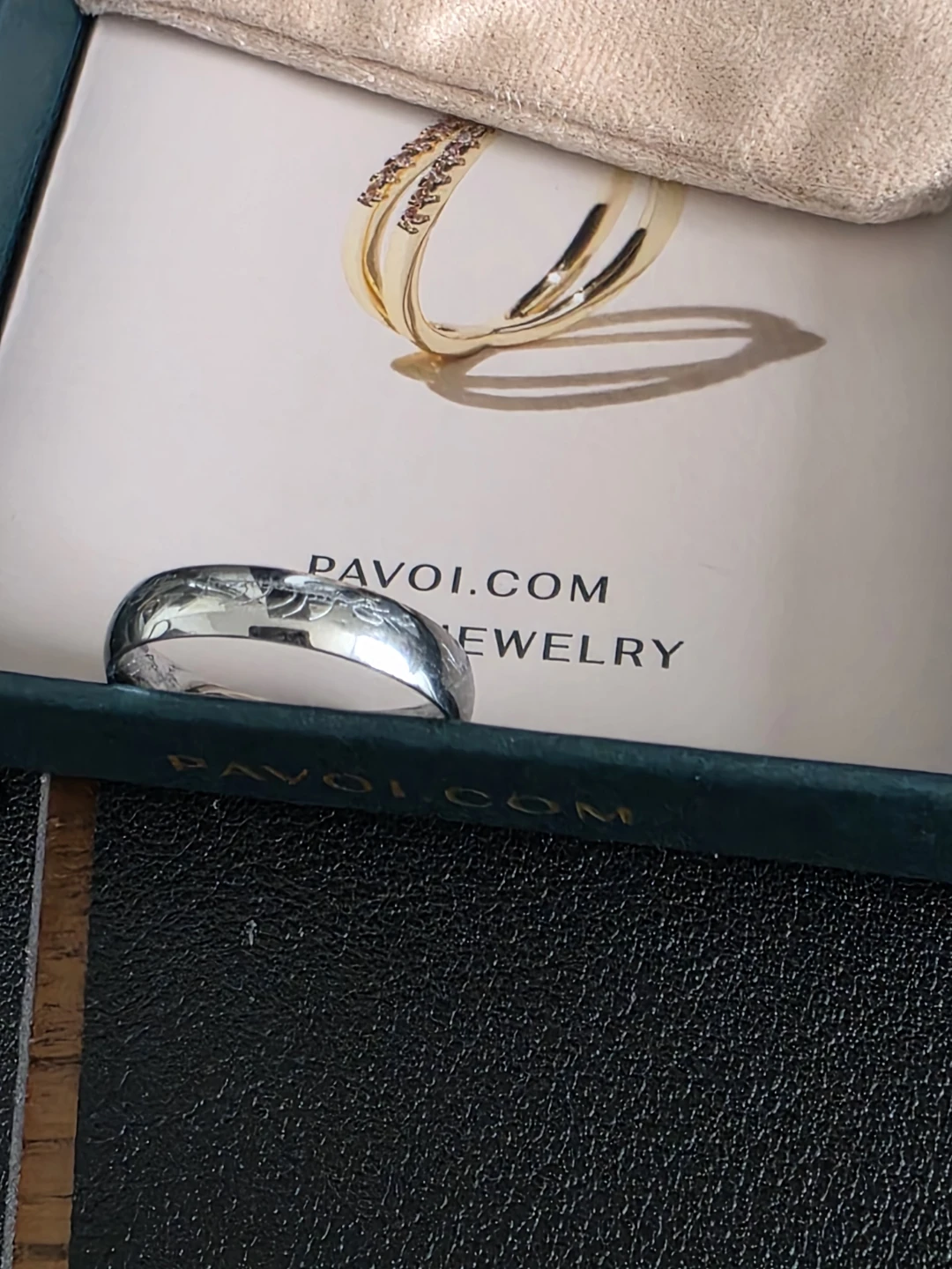 PAVOI Gold and Silver Rings: Lord of the Rings - photo 3