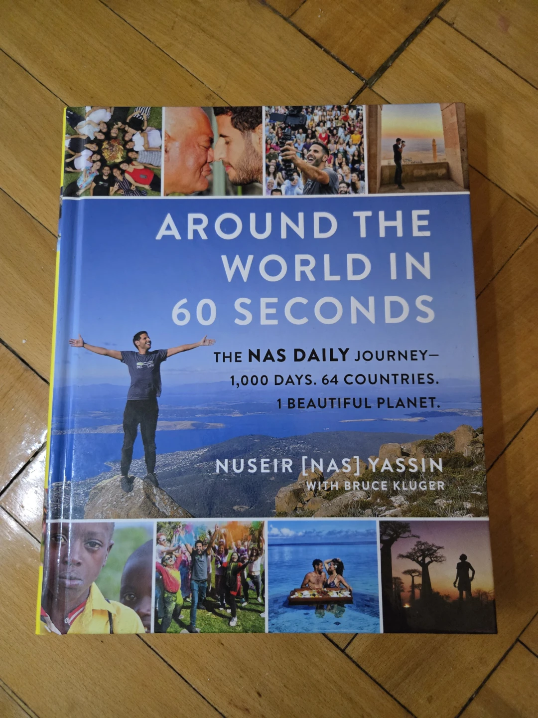 NAS DAILY Hardcover Book (Around The World in 60 Seconds)