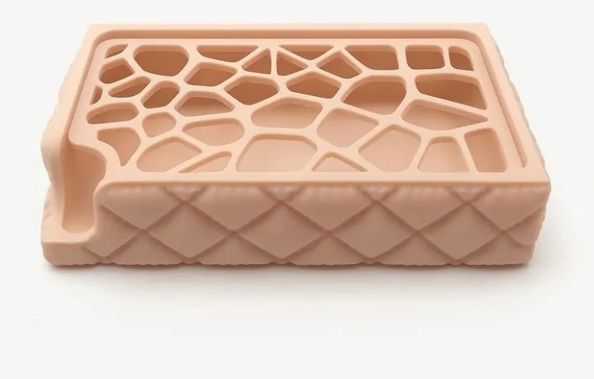 2 Silicone Soap Dish with Stand
