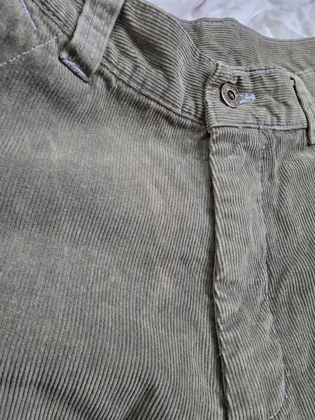 🏈 Corduroy Pants Size 32 100%Cotton - photo 4