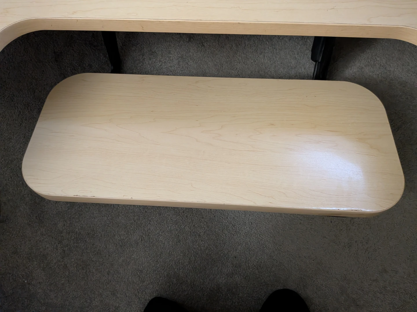Corner Desk with Keyboard Tray - photo 4