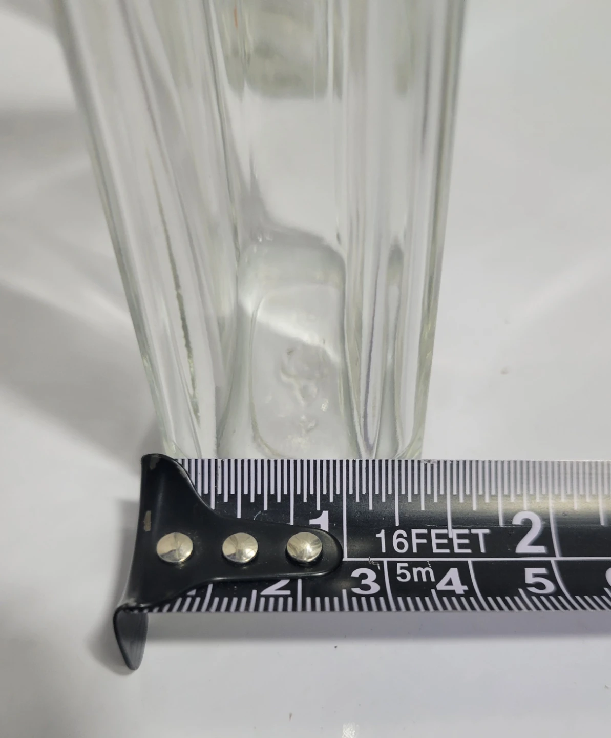 Set of Two Vintage Glass Bottles with Cork Stoppers - photo 4