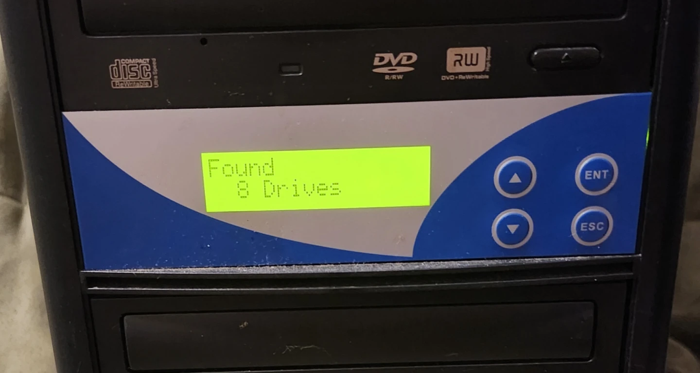 Standalone CD/DVD Duplicator Tower - Condition Unknown - photo 4