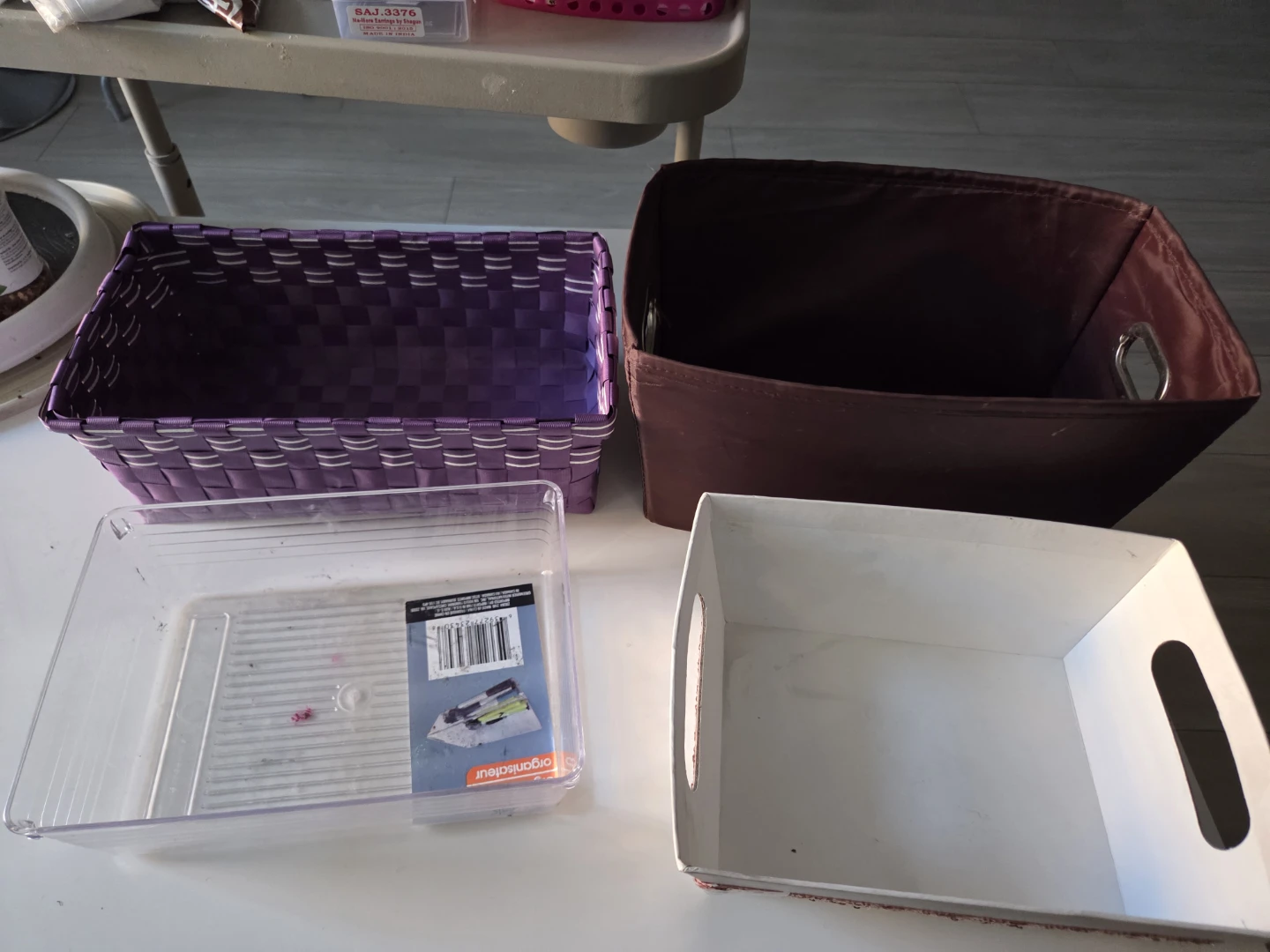 Set of 4 Assorted Storage Bins - photo 2