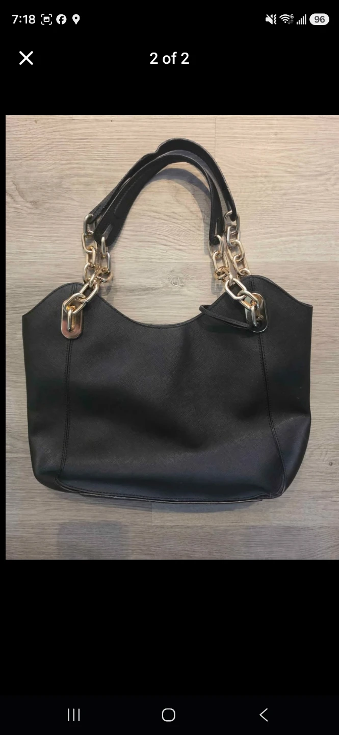 Michael Kors black tote bag - photo 2